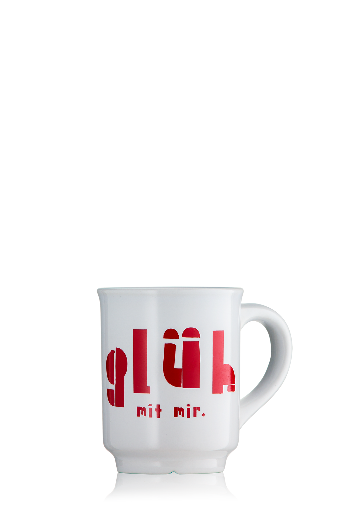 glüh' mit mir – Keramik-Tasse